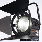 High Light Output 200W LED Fresnel Light Daylight Battery Powered for Film and Studio Lighting